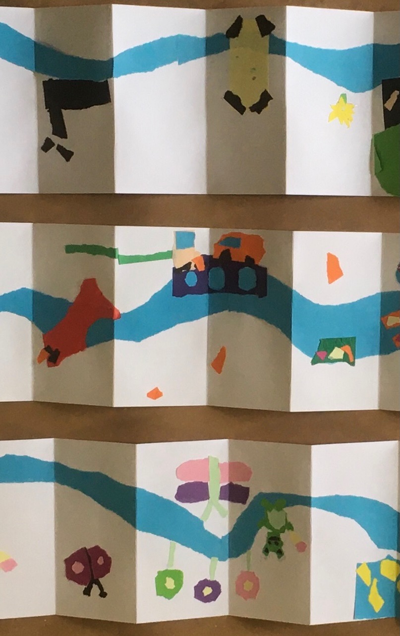 First Collages of the River - Collage start rivers - 3